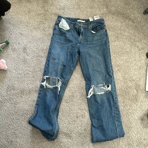 never worn jeans